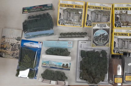 Scenery Materials including HO Walls