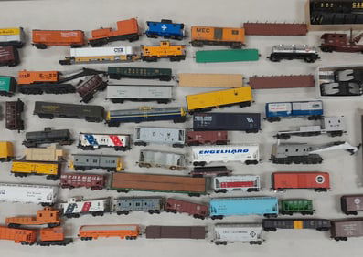 HO Scale Loose Cars: MoW, Freight, Etc. (65+-)