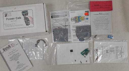 NCE DCC Power Cab & Digitrax Decoders +