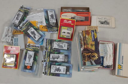 HO Scale Packaged and loose vehicle kits and built ups