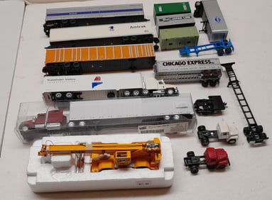HO Scale Metal Grove RT700E Crane and other 1:87 pieces