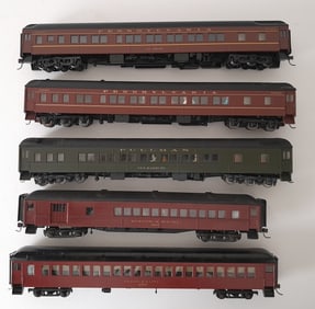 HO Scale B&M & Pennsylvania Passenger Cars (5)