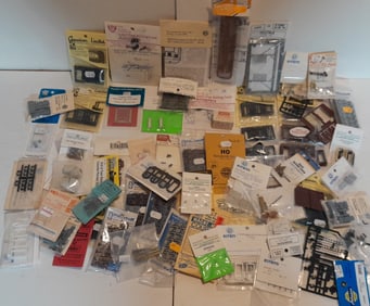 HO Scale Detail Parts - lots of Passenger Car included