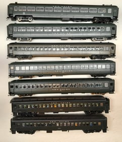 HO Scale (7) New Haven Passenger Cars - some Rapido
