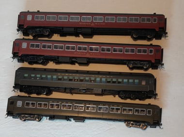 HO Scale Boston & Maine Passenger Cars - 3 Rapido