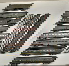 HO Scale Loose Passenger & Express Cars: CN, PRR, WM