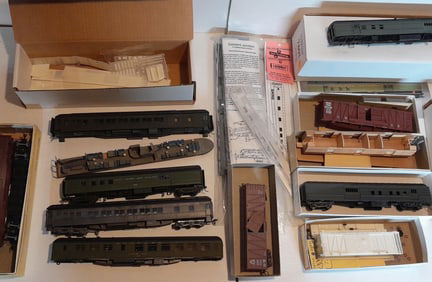 HO Scale - Mostly Passenger Car Projects - George Corey