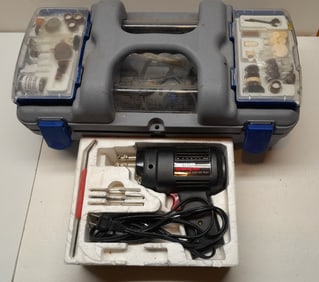 Dremel Tool Assortment + Craftsman Soldering Gun