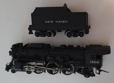HO Brass - NJCB New Haven I-4 Steam Locomotive c/p
