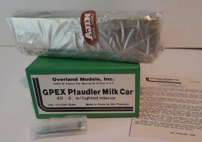 HO Brass - Overland Milk Car OMI-3054
