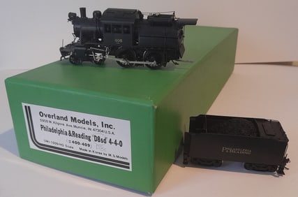 HO Brass - Overland Reading D8sd Locomotive OMI-1509 c/p