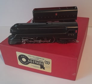 HO Brass - Key Pennsylvania K4s Streamlined Locomotive f/p