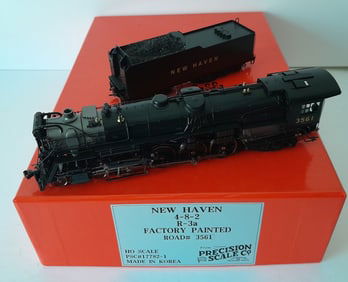 HO Brass - PSC New Haven R-3a steam locomotive 17782-1