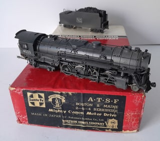 HO Brass - WSM - AT&SF / B&M "Berkshire" Locomotive