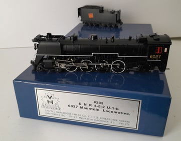 HO Brass - Van /Sam. CNR U-1-b 4-8-2 f/p as #6027
