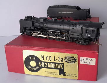 HO Brass - Key / Sam. NYC Steam Locomotive L-3a pro paint
