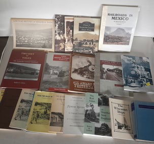 16 Books - Narrow Gauge, Maine, Mexico, Ireland