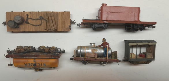 On2 Work Train with 5 Cars
