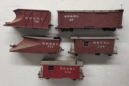 On2 Sandy River & Rangeley Lakes Railroad Cars (5)