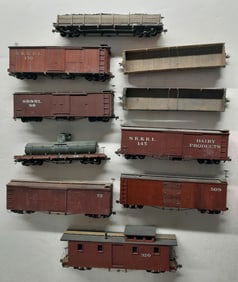 On2 Sandy River & Rangeley Lakes Railroad Freight Cars (10)