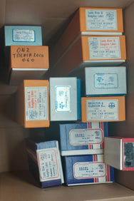 On2 (mostly) Empty Brass Boxes