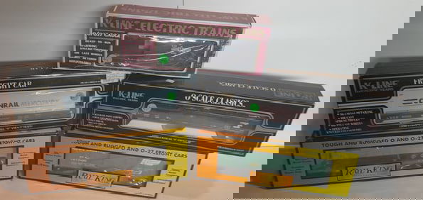 K-Line & Rail King O27 freight Cars (5)