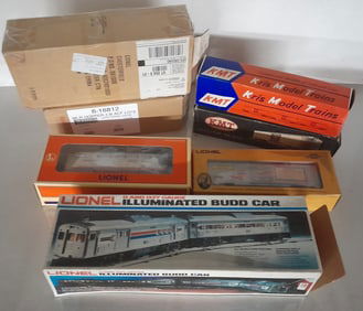 O27 & O Scale Rolling Stock Group (7) MKT, Lionel