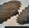 Great Northern Baldwin Builders Plate #61239: S-2, March 1930