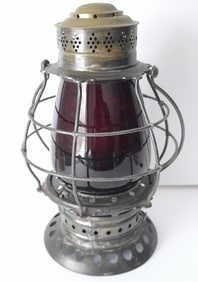 PS&P RR Brady's Patent Brasstop Bellbottom Lantern