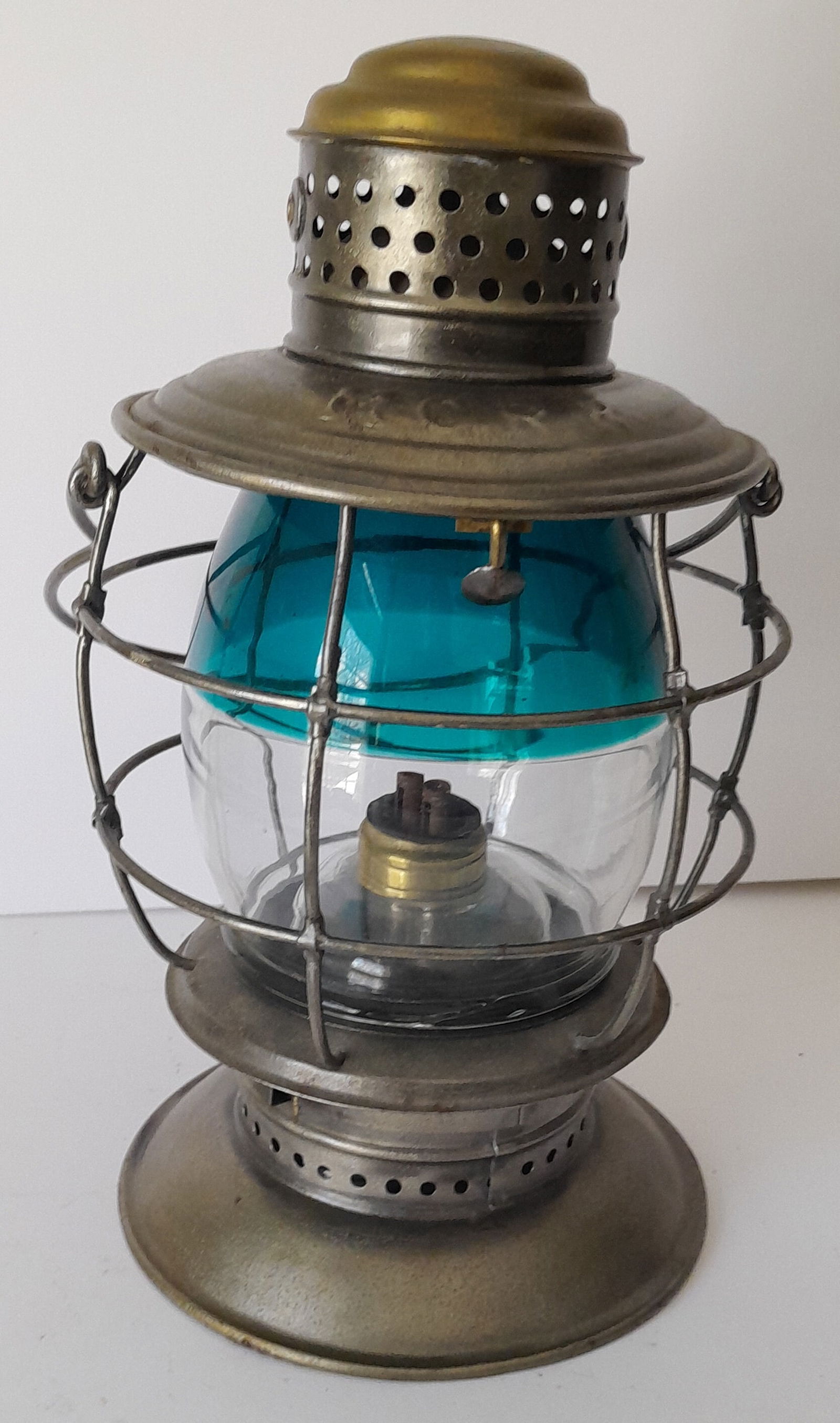 Emerald Green Lantern Tall Globe