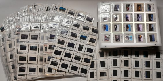 700 Color Slides: Trains, Diesel Locomotives & more