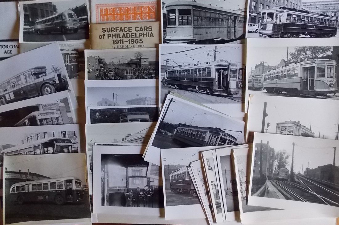 Trolley, Transit & Bus Photographs 8" by 10" (50) (1 of 4)