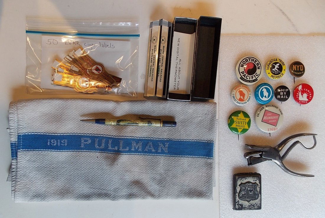 Railroad Advertising Items (1 of 2)