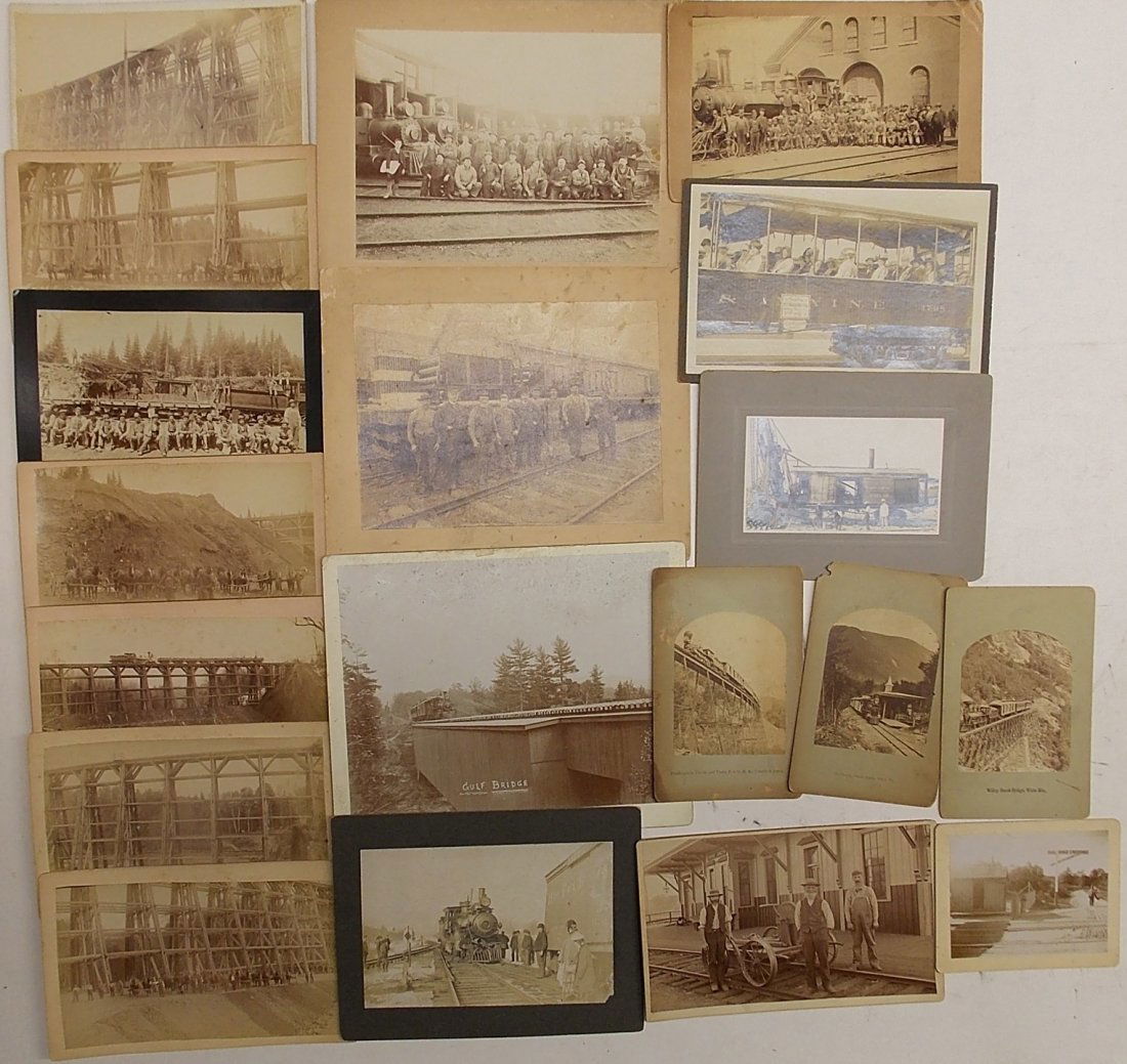 Railroad Construction and Scenery Photographs 19 (1 of 5)