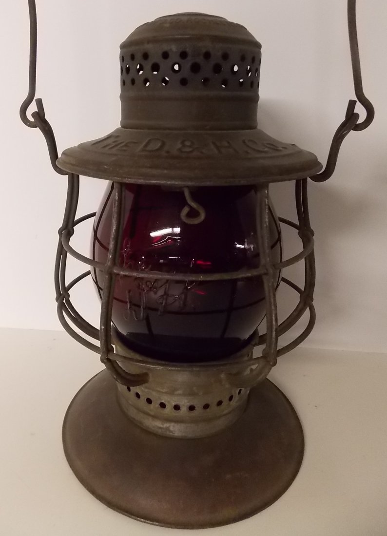 Delaware & Hudson Co Ham Bellbottom Lantern RC (1 of 8)