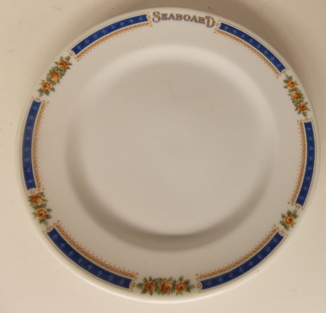 Seaboard Air Line "Palm Beach" China Plate (1 of 4)
