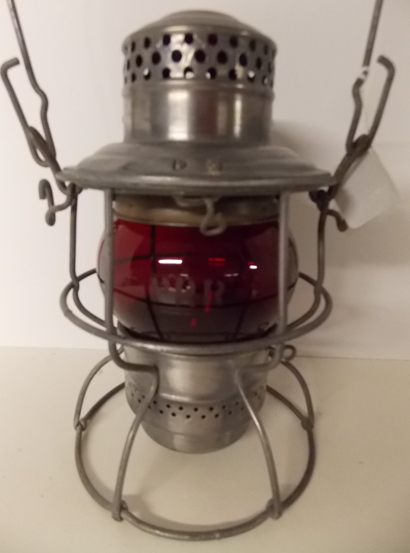 Pennsylvania Railroad Lantern 3" Red PRR Globe (1 of 7)