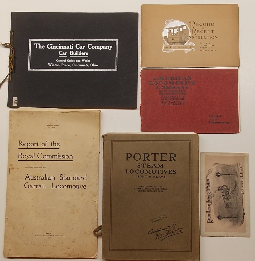 Locomotive & Rolling Stock Catalogs (1 of 7)