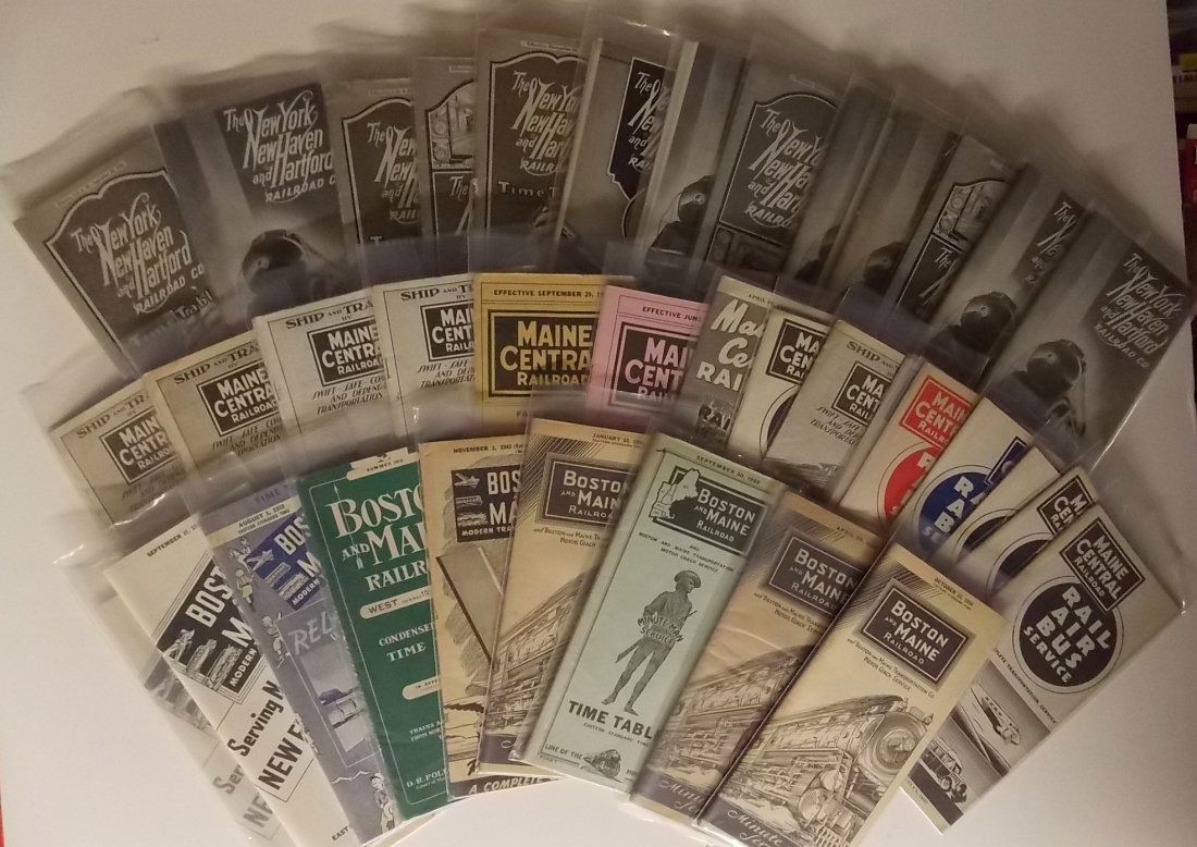New England Timetables: NH, B&M, MEC (39) (1 of 1)