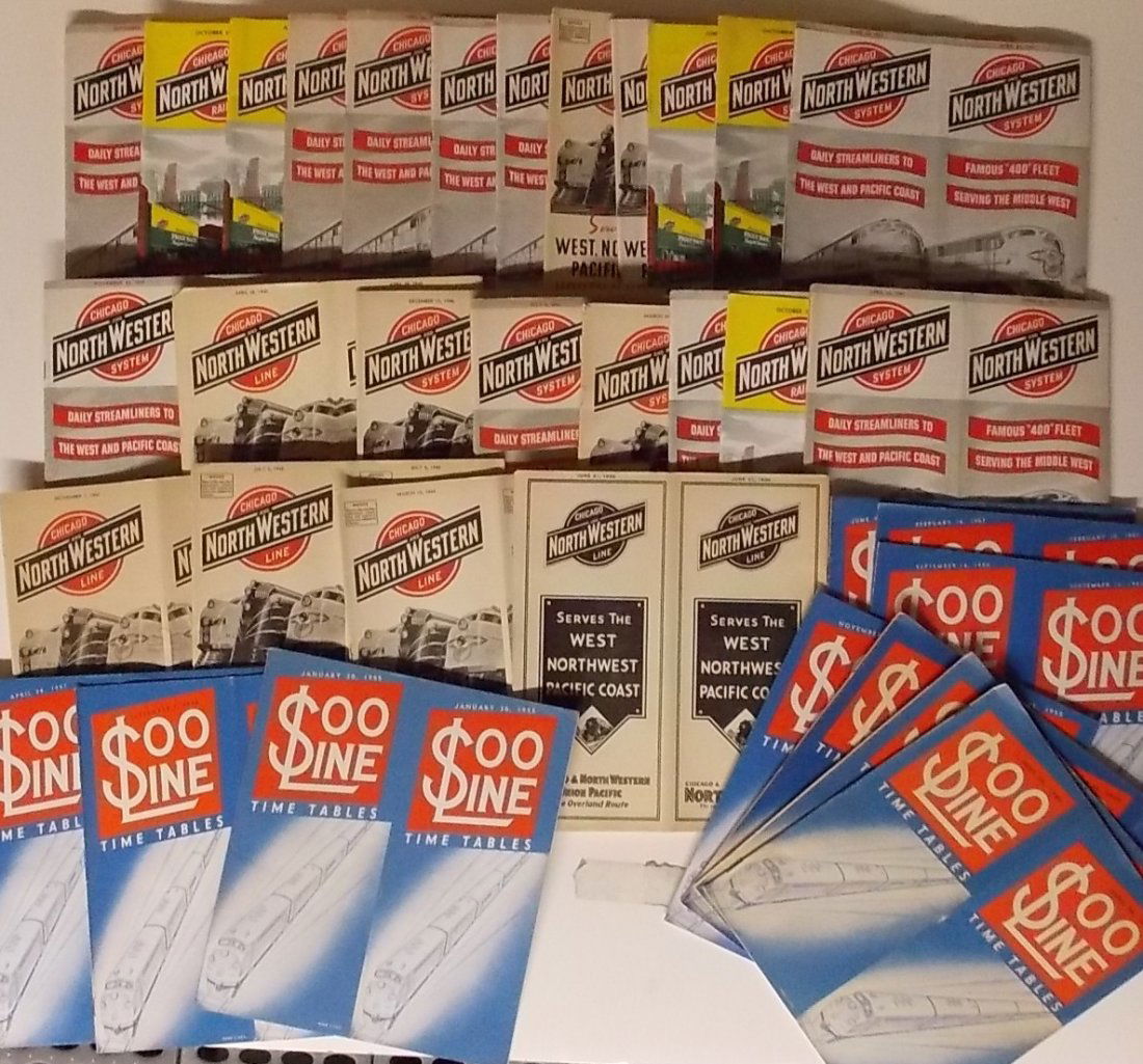 C&NW and Soo Line Timetables (35) (1 of 1)