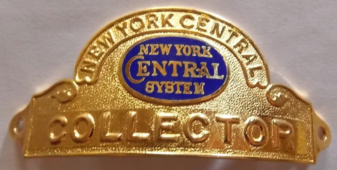 New York Central System Collector Hat Badge (1 of 2)