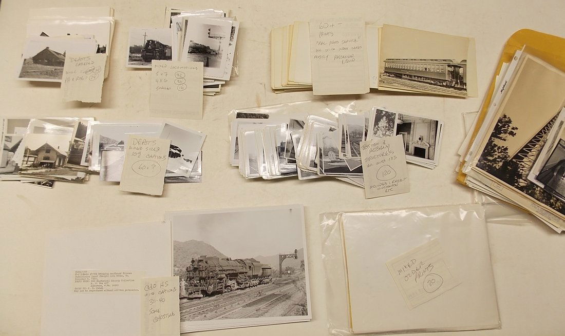 Railroad Photography of Depots, Locos, Structures (1 of 4)
