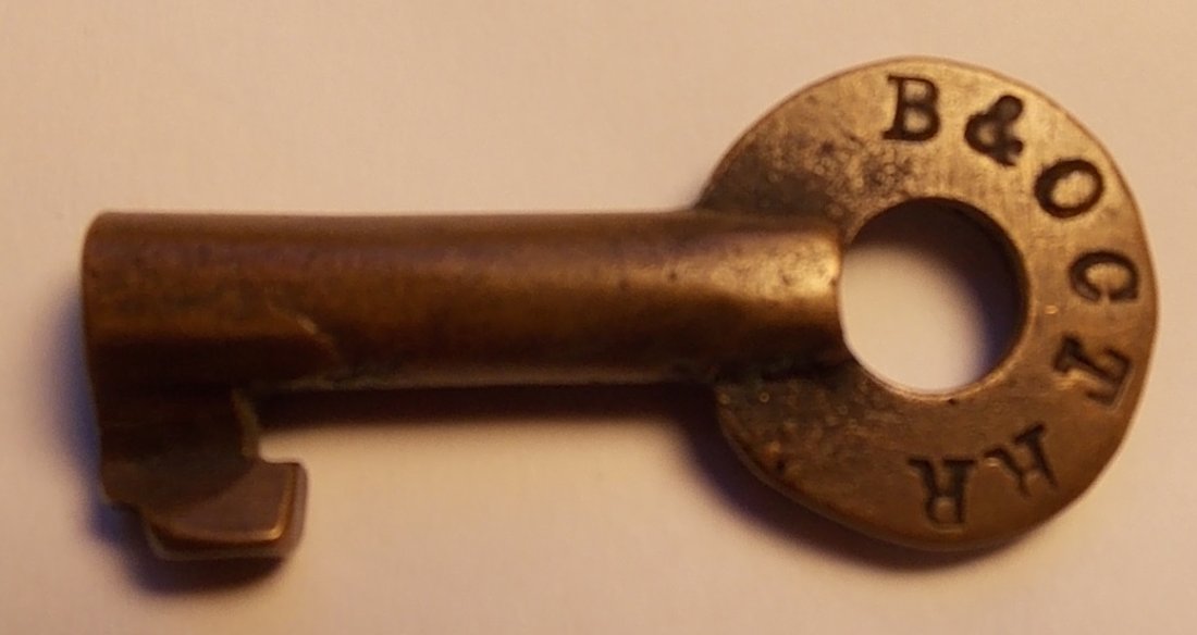 Baltimore & Ohio Chicago Terminal Railroad Key (1 of 2)