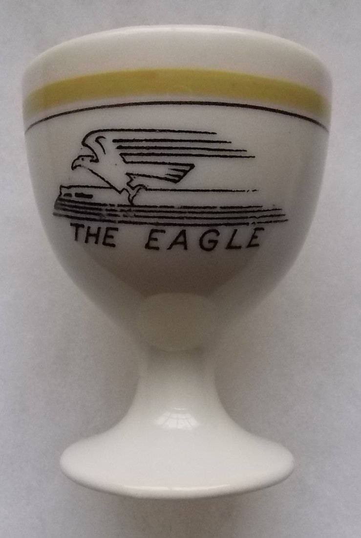 Texas & Pacific MoPac "Eagle" Single Egg Cup (1 of 4)