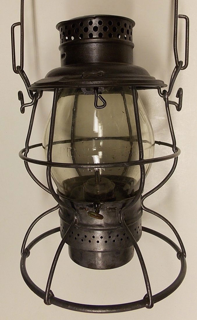 Pennsylvania Railroad Adlake Lantern Clear Cast (1 of 4)