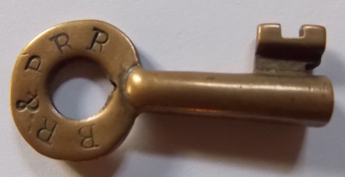 Buffalo Rochester & Pittsburgh Railroad Key (1 of 2)