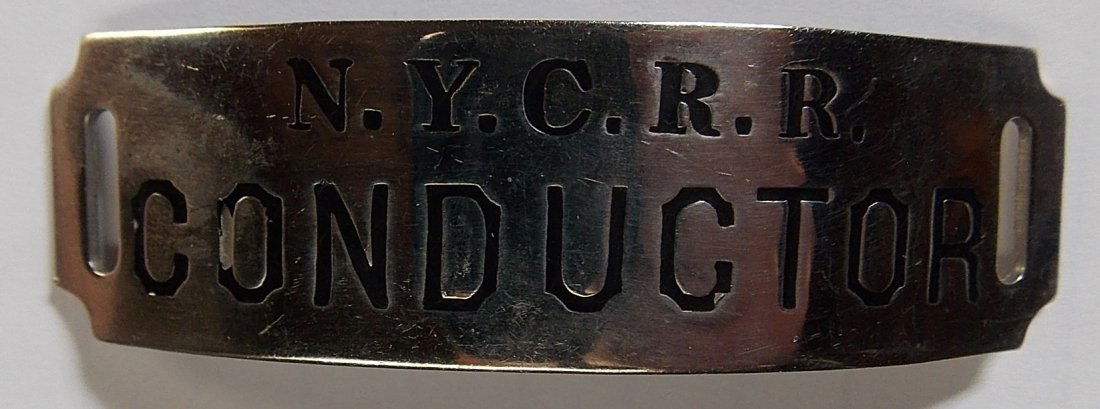 New York Central Railroad Conductor Hat Badge (1 of 3)