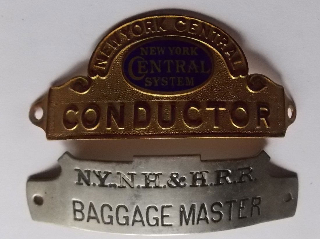 New York Central & New Haven Hat Badges (1 of 2)