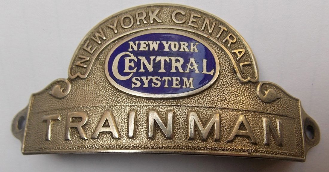 New York Central System Trainman Hat Badge (1 of 2)