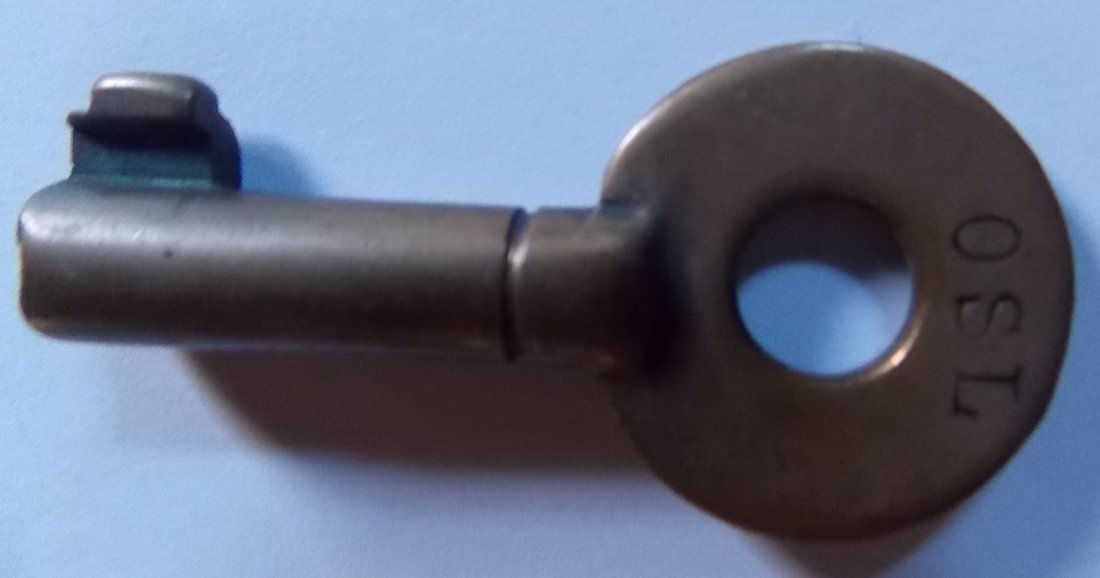 Oregon Short Line Brass Switch Key (1 of 2)